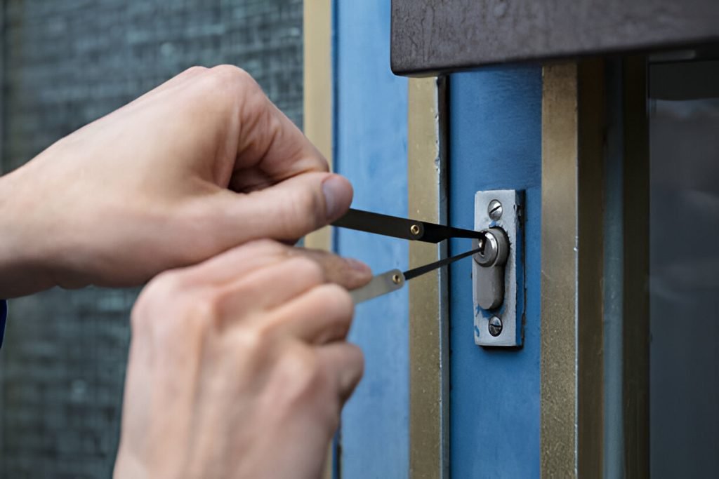 broken lock
