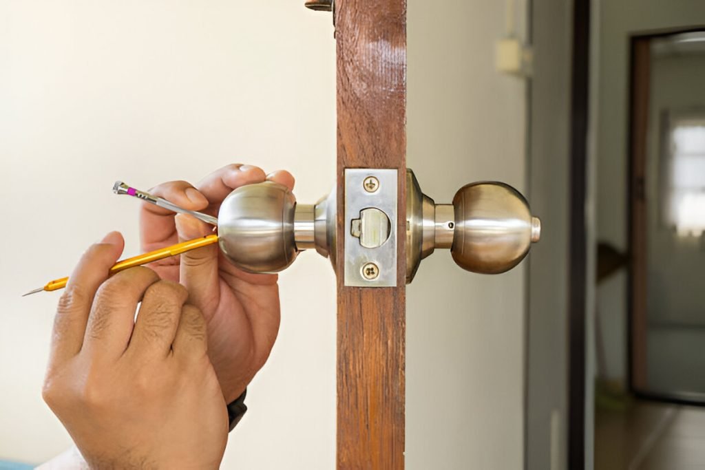 broken lock