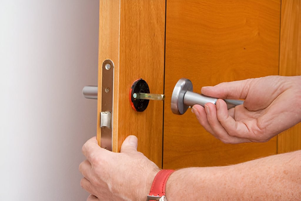 broken lock