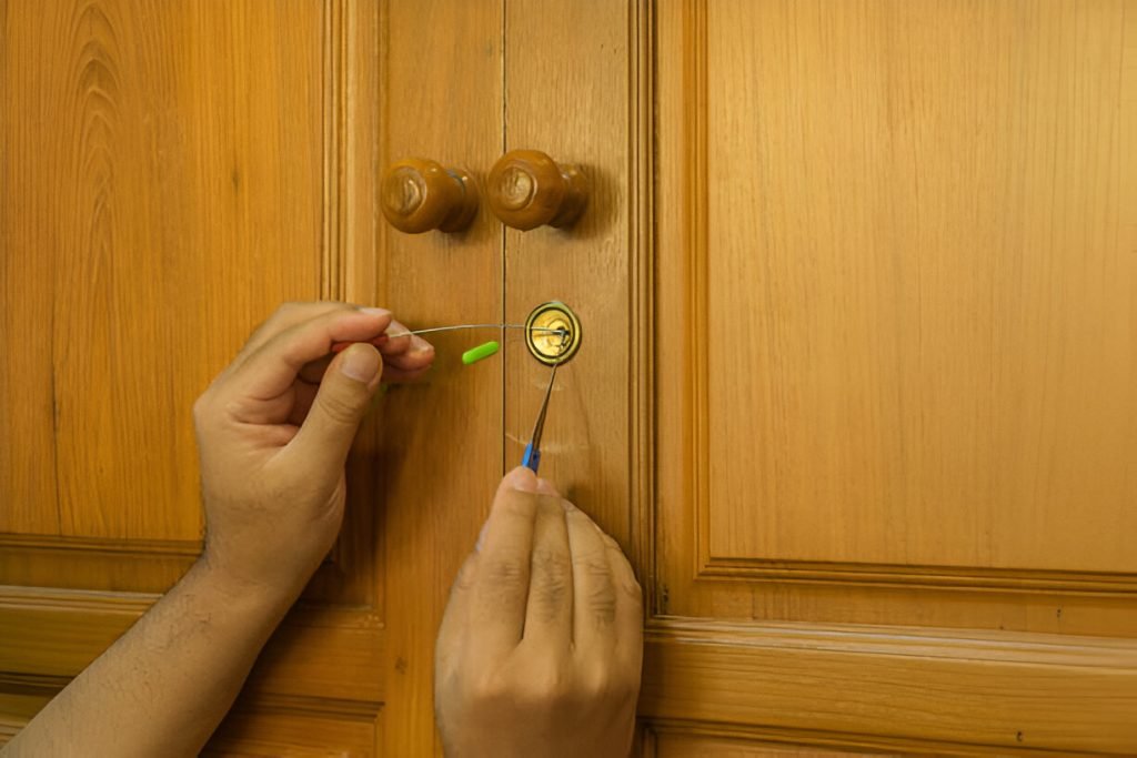 lock jammed