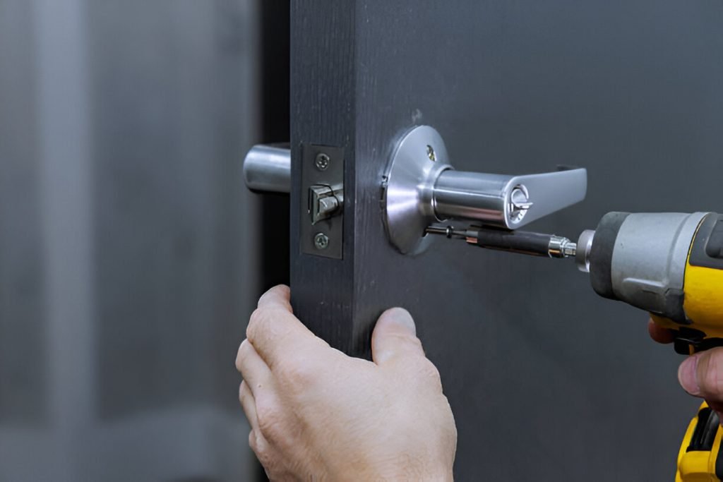 new lock