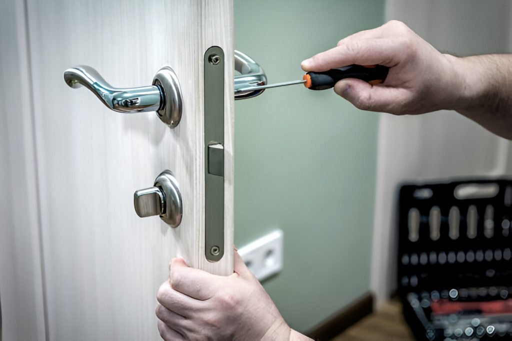 jammed lock