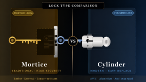 Mortice Lock vs Cylinder Lock